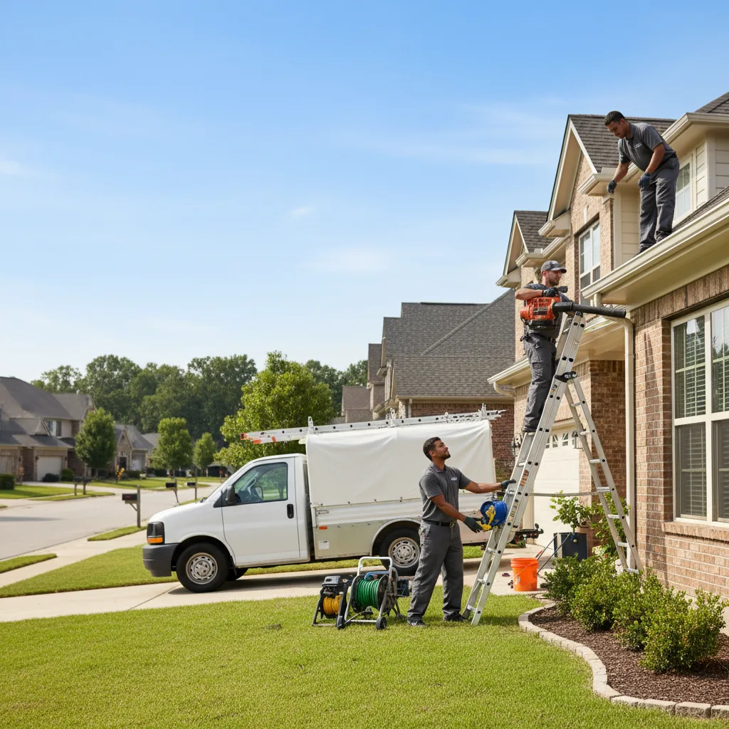 Home Gutter Service in Harpster, OH near me